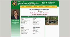 Desktop Screenshot of jacksoncountytaxcollector.com